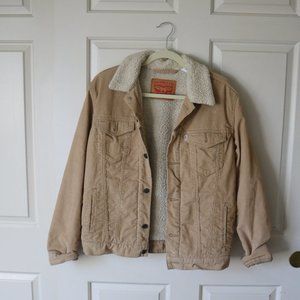 Vintage Levi Corduroy Sherpa Lined Jacket